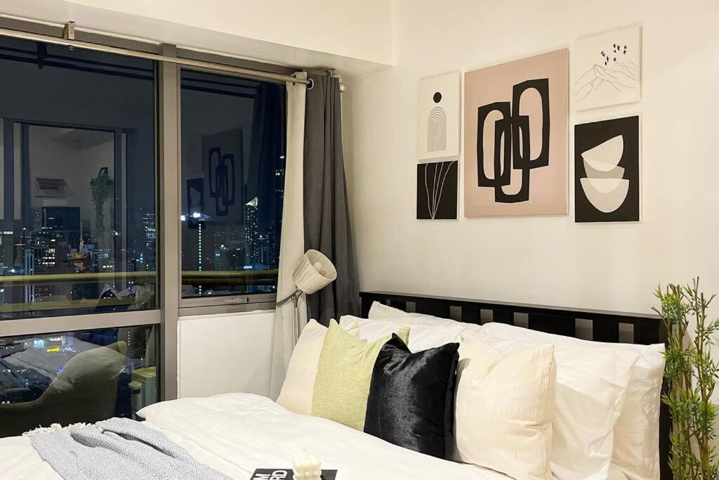 The Serene Escape Rockwell Makati City View 1Br Apartment Manila Bagian luar foto